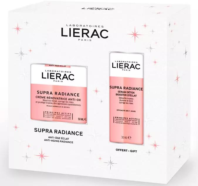 Lierac Cofre Supra Radiance Anti-aging Creme 50 ml + Sérum 30 ml