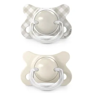 Suavinex Wild&amp;Free Mini Pacifier Physiological Silicone Teat SX Pro Beige -2-2m 2 pcs