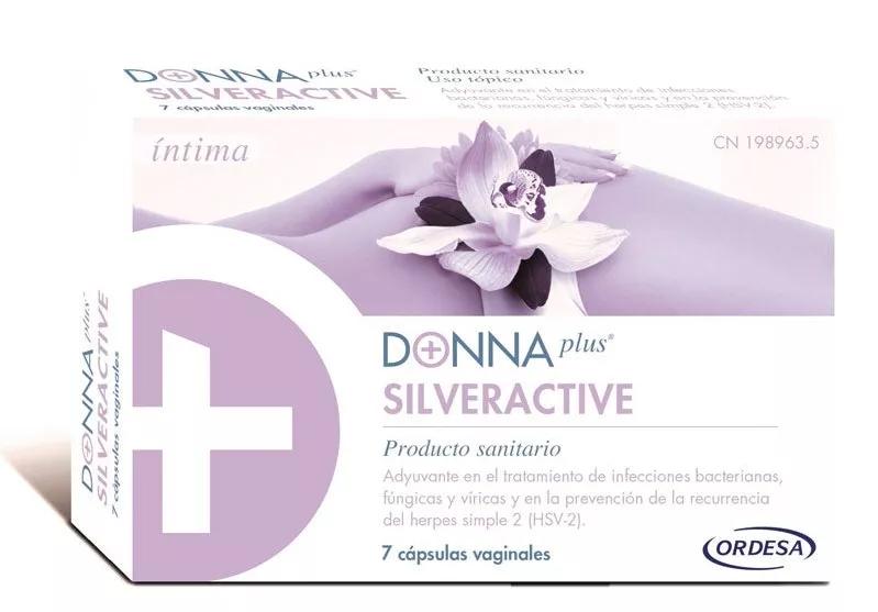 Donna Plus + Donnaplus+ Silveractive 7 Cápsulas Vaginais