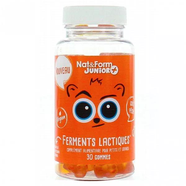 Nat & Form Junior Oso fermentos Lácticos 30 unidades