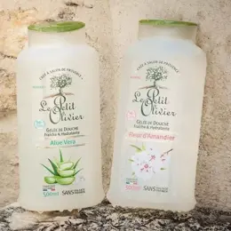 Le Petit Olivier - Gelée De Douche - Fleur D'Amandier - Sans Savon 500ml