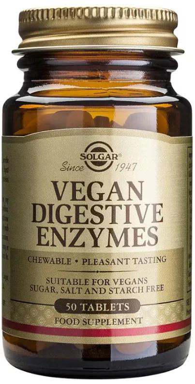 Solgar Vegane Verdauungsenzyme 50 Tabletten