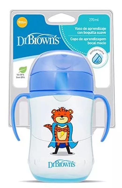 Dr Brown´s Dr Browns Taza Educativa 270ml +9m Azul