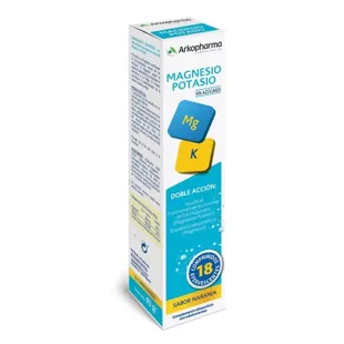 Arkopharma Arkovital Magnesio + Potasio 18 Comprimidos Efervescentes