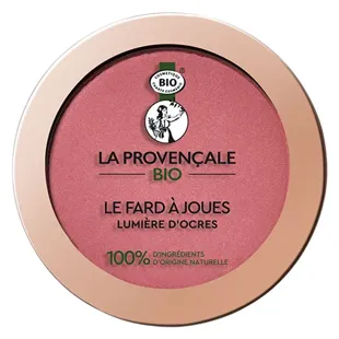 La Provençale Le Teint Le Fard à Joues Lumière d'Ocres N°02 Rose Faïence Bio 8g
