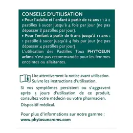 Phytosun Arôms Pastilles Toux 20 Pastilles