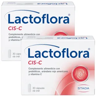 Lactoflora Ciscare American Cranberry and Vitamin C 2x30 Capsules