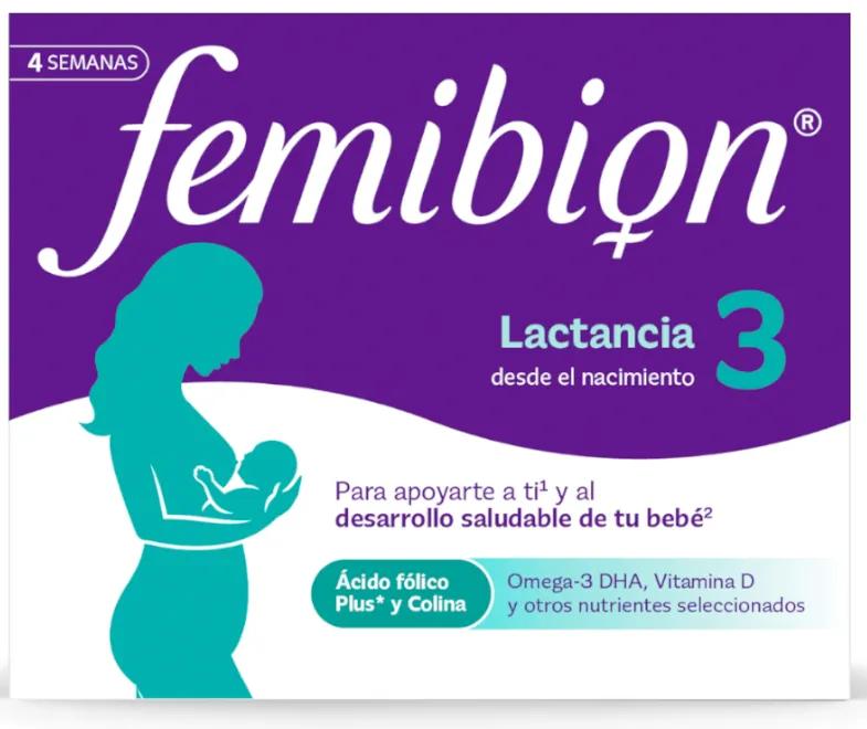 Femibion 3 Métafolin + DHA x 28 comprimés