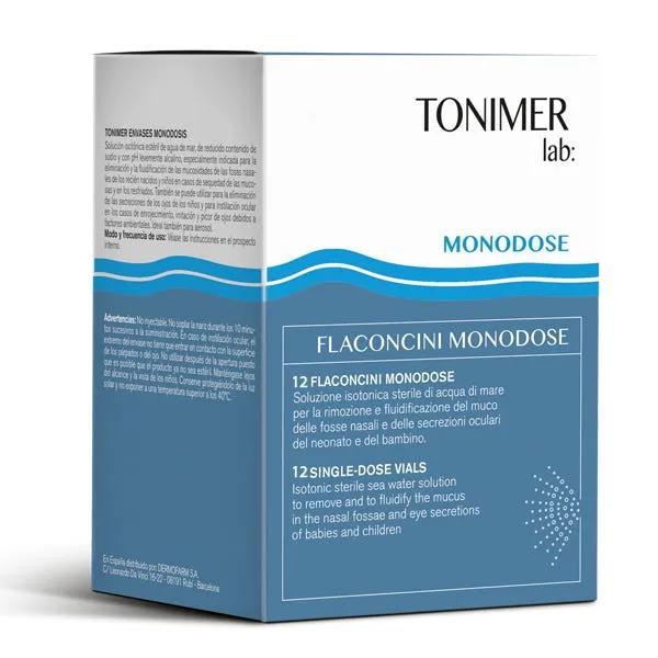 Tonimer Soluzione Isotonica Aerosol 12 Flaconcini