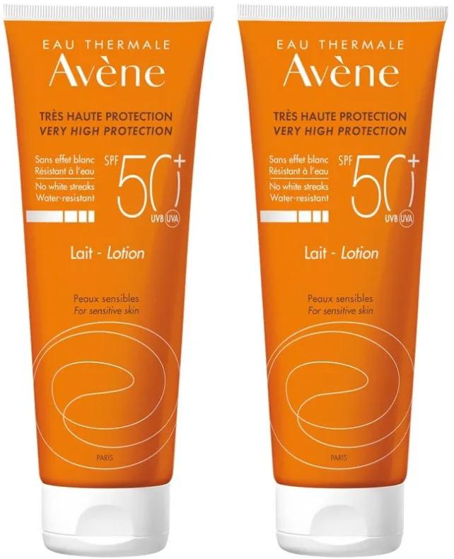 Avène Solar Milk SPF50+ 2x250 ml