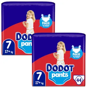 Dodot Pants Panties Diapers Size 7 (+17 kg) 2x44 units
