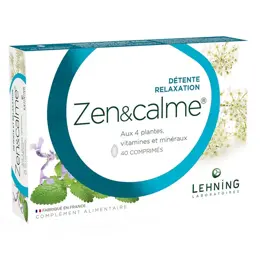 Lehning Complément Alimentaire Zen & Calme 40 comprimés