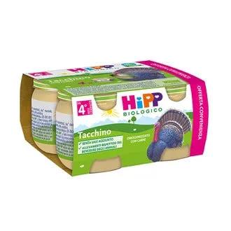 Hipp Bio Omogeneizzato Multipack Tacchino 4 Pezzi X 80 G