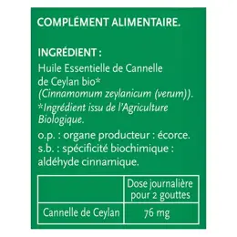 Phytosun Arôms Huile Essentielle Cannelle de Ceylan Bio 5ml