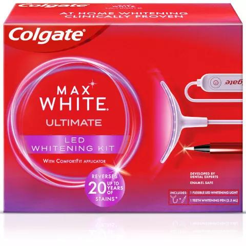Colgate Max White Ultimate Kit de Blanqueamiento LED