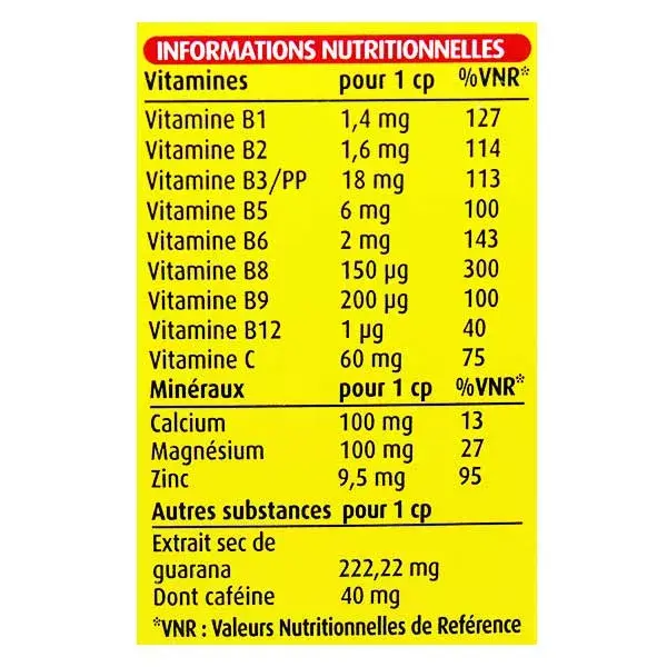 Supradyn Boost Vitamines et Minéraux 20 comprimés effervescents