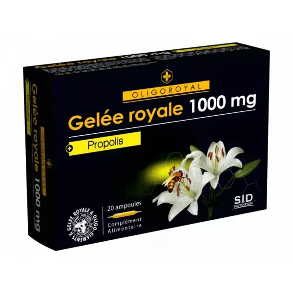 SID Nutrition Oligoroyal Gelée Royale - Propolis 20 ampoules
