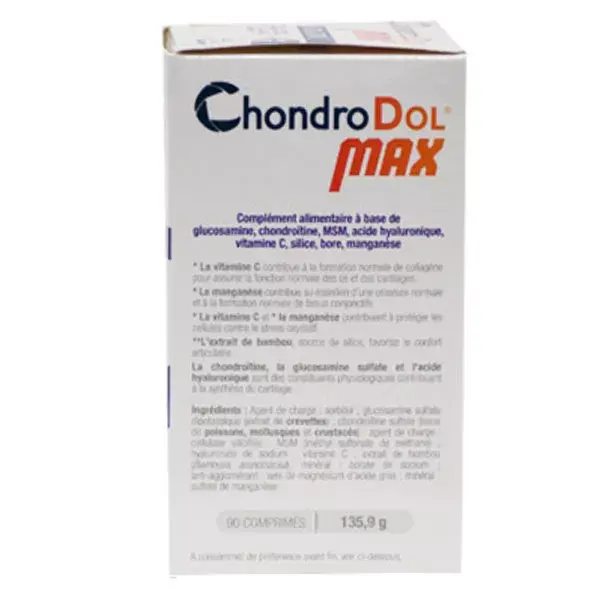 ChondroDol Max Articulations 90 comprimés