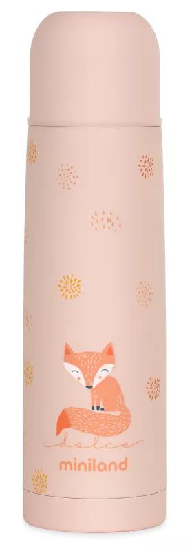 Silky Miniland roze thermoskan 500ml