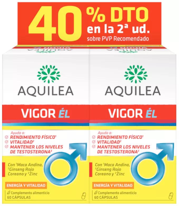 Aquilea Vigor 2x60 Tablets (2nd Unit 40% Discount)