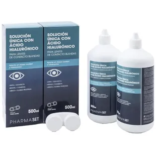 Pharmaset HA All-in-One Solution for Contact Lenses 2x360 ml