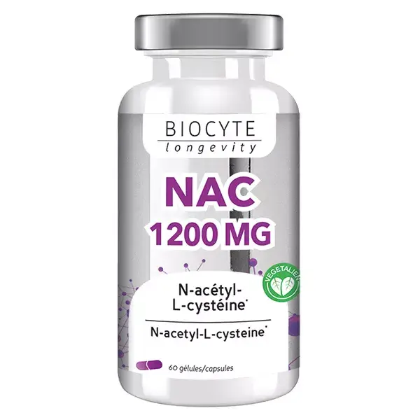Biocyte NAC 1200mg 60 gélules
