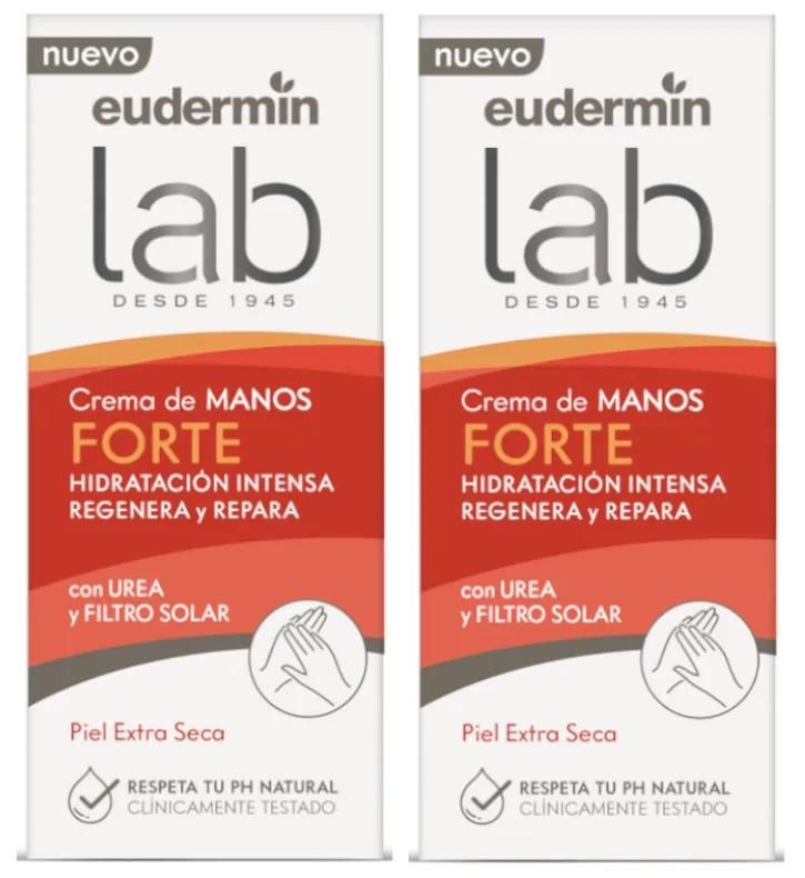 Eudermin Forte Crème Mains 2x75 ml