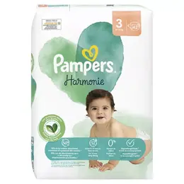 Pampers Harmonie Couches Taille 3 42 Couches 6kg - 10kg Protection Douce Pour La Peau