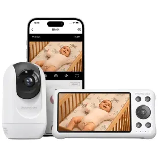 Momcozy BM04 Smart Baby Monitor White