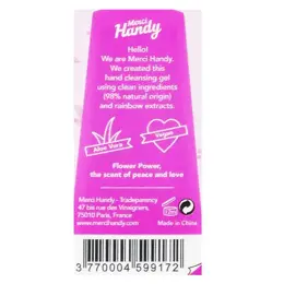 Merci Handy Mains Gel Nettoyant Flower Power 30ml