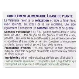 Ladrôme Extraits de Plantes Fraîches Valériane Bio 100ml