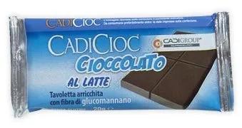 Cadicioc Barretta di Cioccolato al latte con Glucomannano 20 g