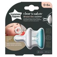 Tommee Tippee Chupetes con Forma de Pecho 0-6m 2 uds