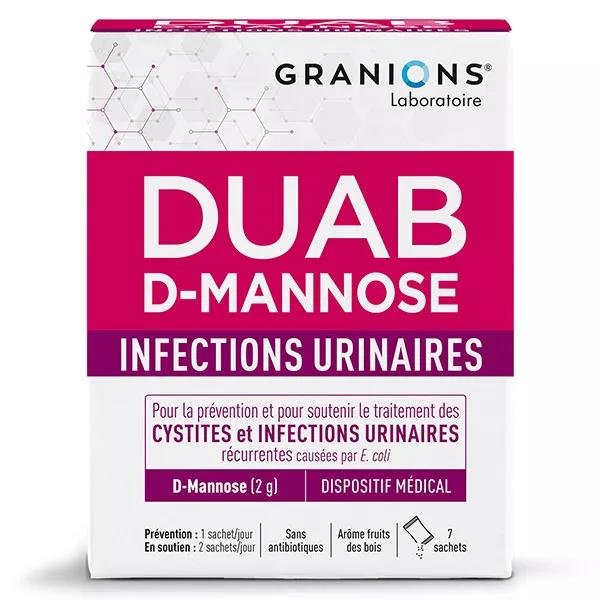 Granions Duab D-Manosa Infecciones del tracto urinario Cistitis 7 sobres