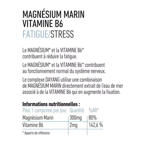 Dayang Magnesium Marin 30 tablets
