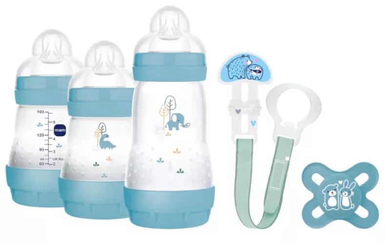 Set Neonatale Mam Baby Benvenuti nel mondo blu