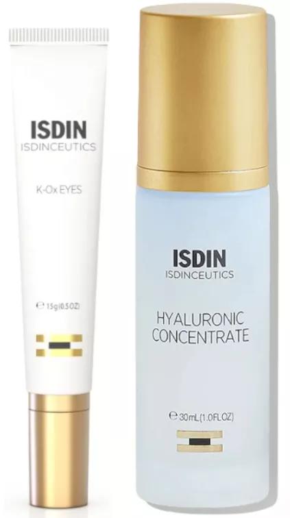 Isdin Isdinceutics K-OX Augen 15 ml + Hyaluronkonzentrat 30 ml