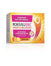 Post-FluDec Pronto Recupero Integratore Multivitaminico Post Influenza 12 Bustine