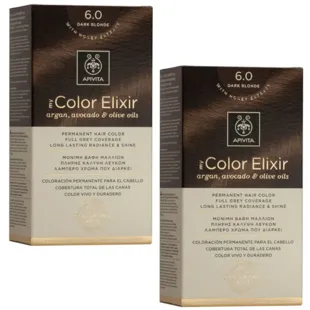 Apivita Dye My Color Elixir N60 Loiro Escuro 2 unidades