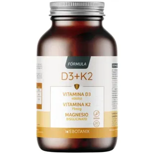 WeBotanix Vitamin D3+K2 60 Capsules