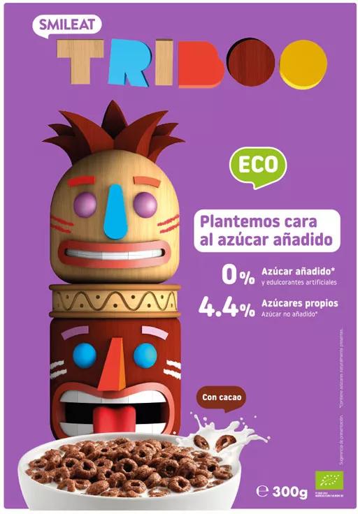 Smileat Triboo Cereais Sabor Chocolate Eco 300 gr