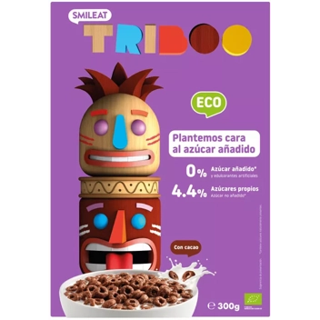 Smileat Triboo Cereales Sabor Chocolate Eco 300 gr - Atida