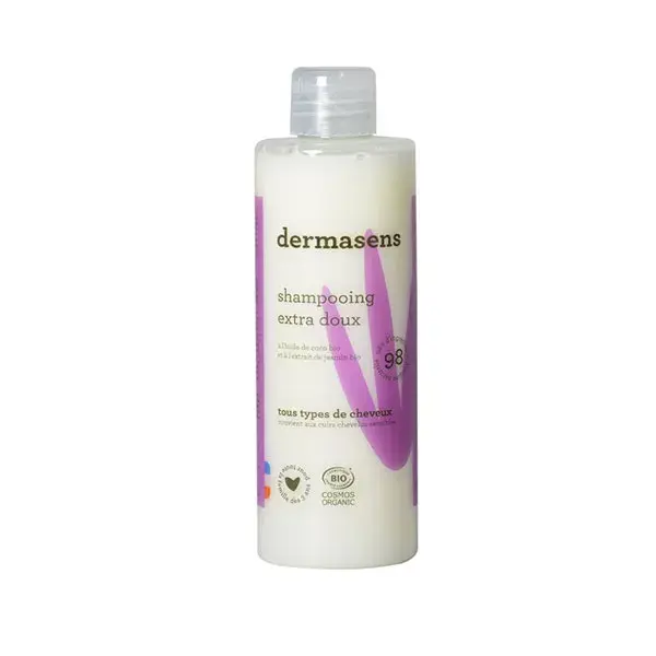 Dermasens shampooing bio extra-doux tous types de cheveux 400ml