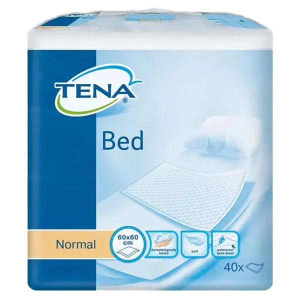TENA Bed Alèse Normal 60 x 60cm 40 unités