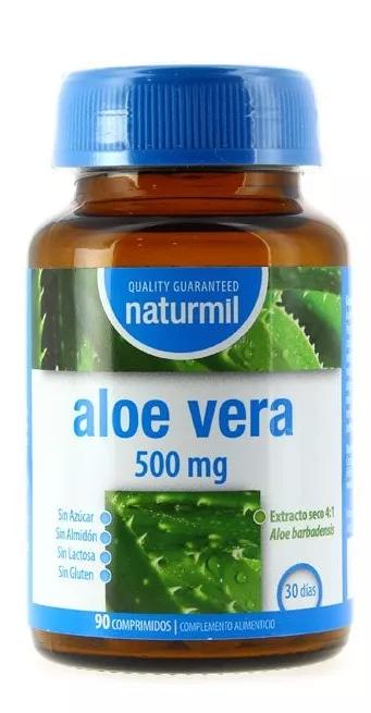 Naturmil Aloe Vera 500mg 90 Comprimidos