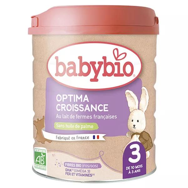 BabyBio Optima Leche Infantil +10m 800g