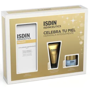 Isdin Hyaluronic Concentrate 30 ml + Essential Scrub 15 gr + Hyaluronic Moisture 8 ml