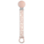 Suavinex Wonderland Pink Bunnies Fabric Pacifier Clip +0m