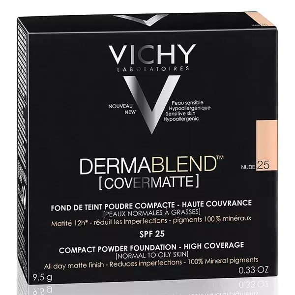 Vichy Dermablend Covermatte Cipria Compatta Nude 25 9,5g