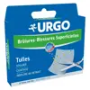 Urgo Premiers Soins Brûlures Blessures Superficielles Tulle Stérile 5 x 5cm 6 unités